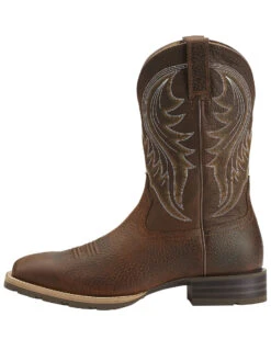 Ariat Men's Hybrid Rancher Western Performance Boots - Broad Square Toe -Coral Shoes Shop 030728 7010 P2