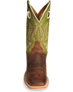 Justin Men's Bent Rail Collection Western Boots 10 Justin Men's Bent Rail Collection Western Boots -Coral Shoes Shop 036A46 38 FT