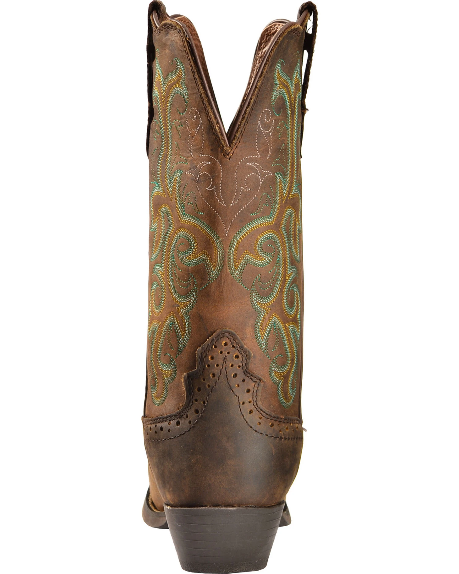 Justin Women's 12" Square Toe Stampede Western Boots 7 Justin Women's 12" Square Toe Stampede Western Boots - Image 7