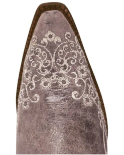 Corral Women's Crater With Bone Embroidery Western Boots - Snip Toe -Coral Shoes Shop 045S76 41 TP