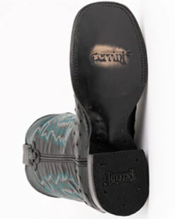 Ferrini Men's Full-Quill Ostrich Embroidered Western Boots - Broad Square Toe 13 Ferrini Men's Full-Quill Ostrich Embroidered Western Boots - Broad Square Toe -Coral Shoes Shop 066845 89 P7