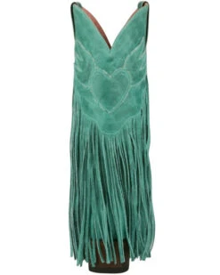 Junk Gypsy By Lane Women's Dreamer Fringe Western Boots - Snip Toe -Coral Shoes Shop 2000177599 440 P4