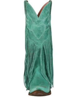 Junk Gypsy By Lane Women's Dreamer Fringe Western Boots - Snip Toe -Coral Shoes Shop 2000177599 440 P5