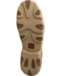 Twisted X Men's Driving Moc Lace-Up Casual Shoes -Coral Shoes Shop 2000211252 251 BM