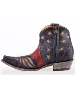 Old Gringo Women's United Patriotic Booties - Snip Toe 12 Old Gringo Women's United Patriotic Booties - Snip Toe -Coral Shoes Shop 2000242242 400 LT