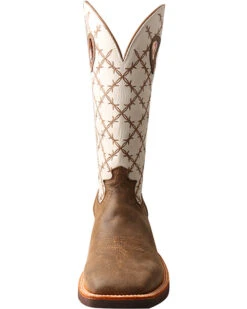 Twisted X Men's 14" Ruff Stock Boots - Broad Square Toe 9 Twisted X Men's 14" Ruff Stock Boots - Broad Square Toe -Coral Shoes Shop 2000244621 200 FT