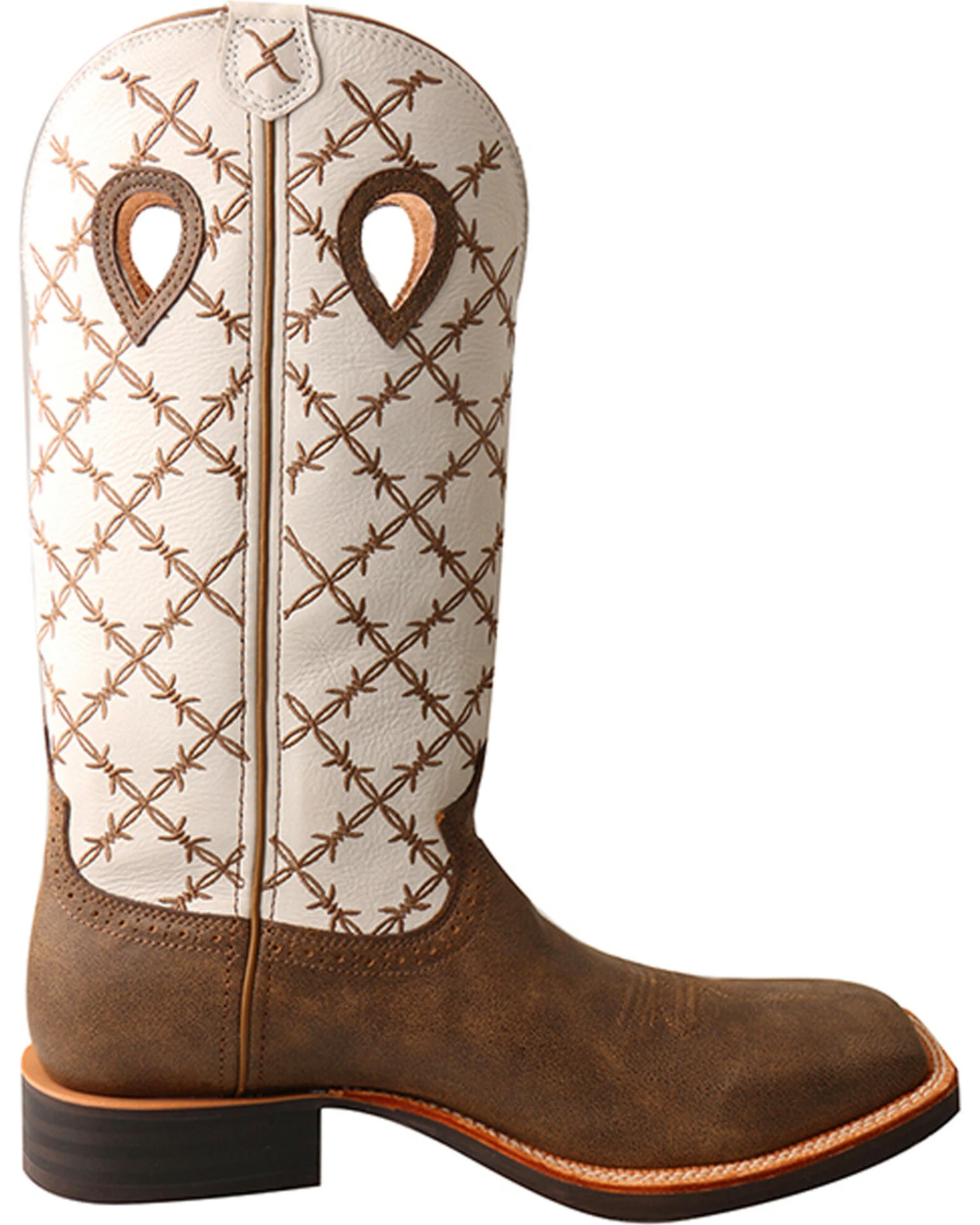 Twisted X Men's 14" Ruff Stock Boots - Broad Square Toe 2 Twisted X Men's 14" Ruff Stock Boots - Broad Square Toe - Image 2