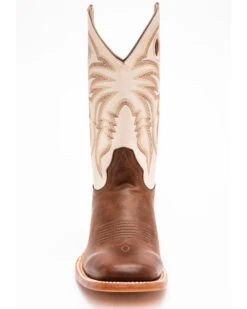 Cody James Men's Leather Western Boots - Broad Square Toe -Coral Shoes Shop 2000276393 200 P4