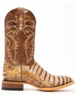 Cody James Men's Caiman Belly Western Boots - Broad Square Toe -Coral Shoes Shop 2000276396 200 P3