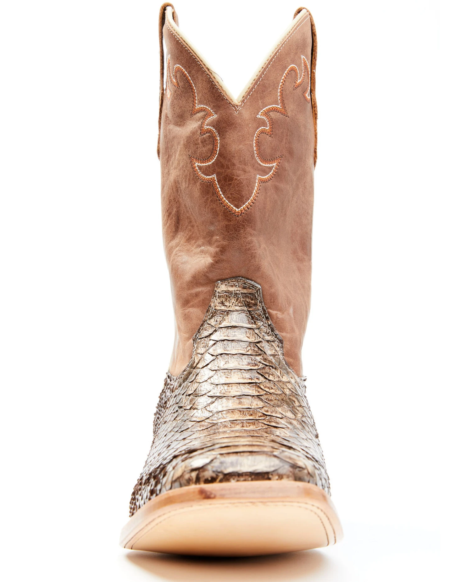 Cody James Men's Exotic Python Western Boots - Broad Square Toe 4 Cody James Men's Exotic Python Western Boots - Broad Square Toe - Image 4