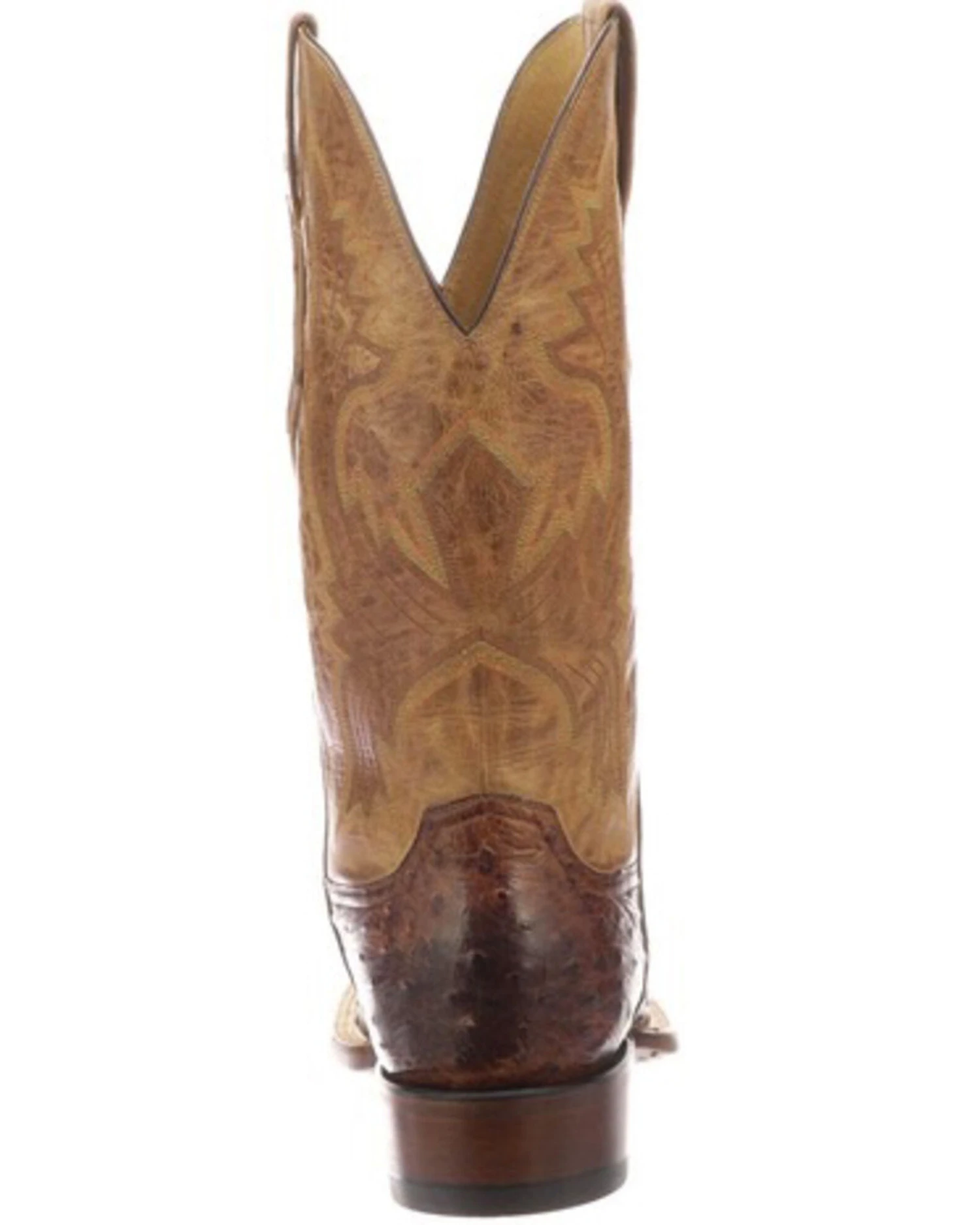 Lucchese Men's Cliff Exotic Western Boots - Square Toe 4 Lucchese Men's Cliff Exotic Western Boots - Square Toe - Image 4