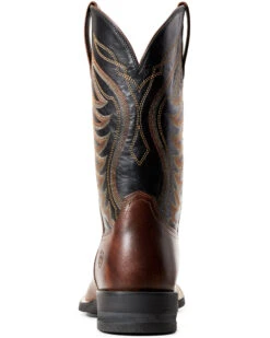 Ariat Men's Amos Hand Stained Western Boots - Square Toe 7 Ariat Men's Amos Hand Stained Western Boots - Square Toe -Coral Shoes Shop 2000281862 200 P3