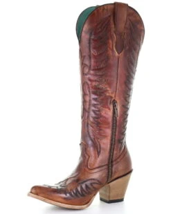Corral Women's Cognac Embroidery Western Boots - Medium Toe -Coral Shoes Shop 2000293441 200 P6