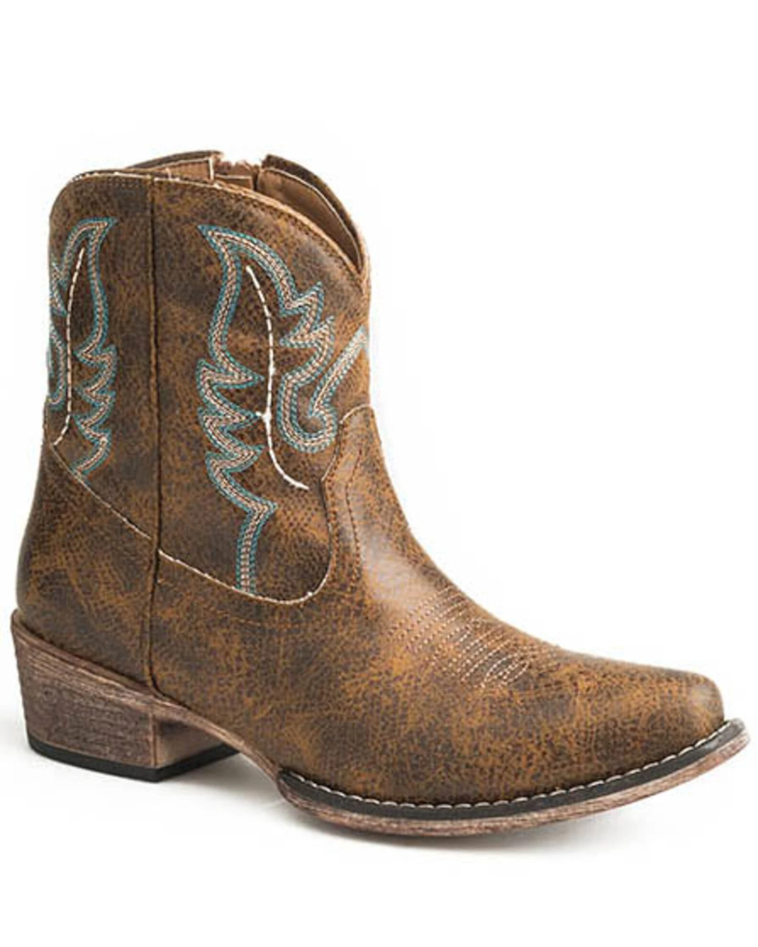 Roper Women's Vintage Western Booties - Snip Toe 1 Roper Women's Vintage Western Booties - Snip Toe