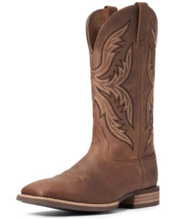 Ariat Men's Everlite Fast Time Western Performance Boots - Broad Square Toe