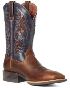 Ariat Men's Sport Cool VentTEK Western Performance Boots - Square Toe