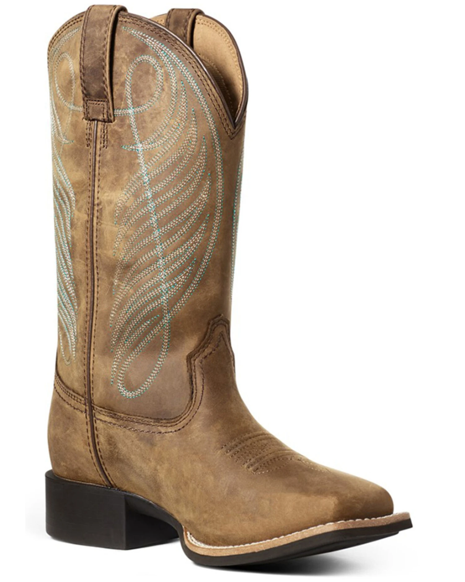 Ariat Women's Round-Up Waterproof Western Performance Boots - Square Toe 1 Ariat Women's Round-Up Waterproof Western Performance Boots - Square Toe