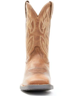 Justin Men's Dusky Brown Canter Cowhide Leather Western Boots - Broad Square Toe 10 Justin Men's Dusky Brown Canter Cowhide Leather Western Boots - Broad Square Toe -Coral Shoes Shop 2000341632 200 P4