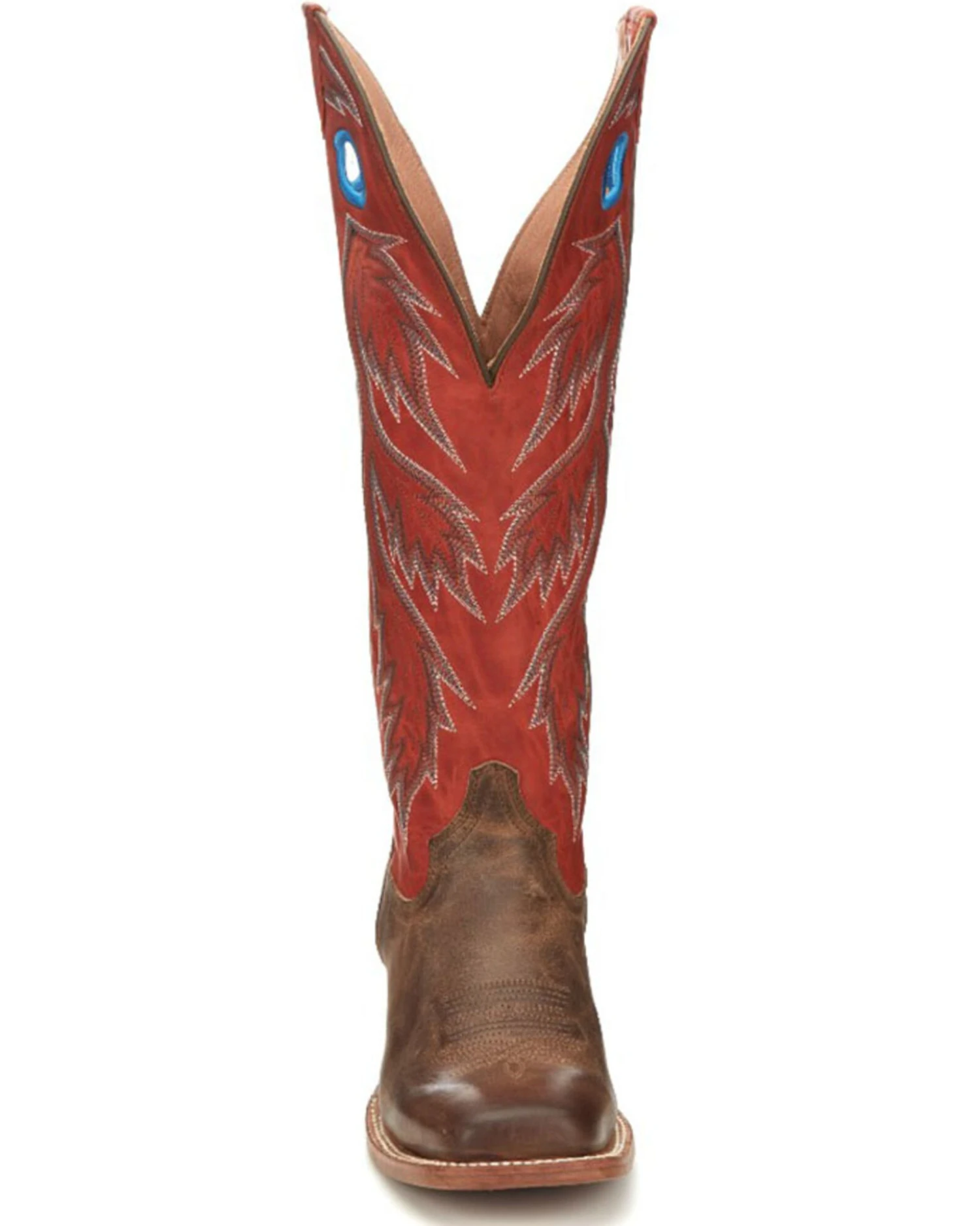 Tony Lama Men's Colburn Western Boots - Broad Square toe 4 Tony Lama Men's Colburn Western Boots - Broad Square toe - Image 4