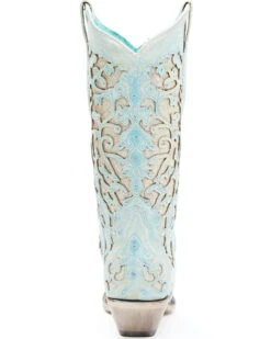 Corral Women's Glitter Inlay Western Boots - Snip Toe 11 Corral Women's Glitter Inlay Western Boots - Snip Toe -Coral Shoes Shop 2000348271 450 P5