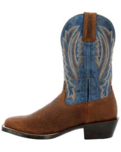 Durango Men's Westward Denim Western Performance Boots - Broad Square Toe -Coral Shoes Shop 2000350360 907 P3
