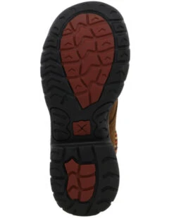 Twisted X Women's 4" All Around Lace-Up Hiking Multi Brown Work Boot - Round Toe  -Coral Shoes Shop 2000356831 200 P7