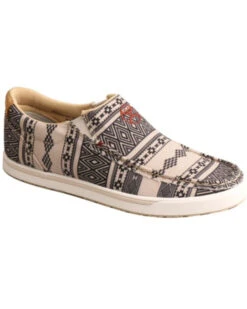 Twisted X Women's Hooey Southwestern Print Casual Slip-On Loper - Moc Toe 