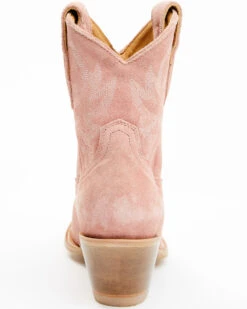 Idyllwind Women's Wheels Suede Fashion Western Booties - Medium Toe  -Coral Shoes Shop 2000356963 650 P5