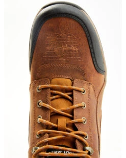 Cody James Men's Endurance Tyche Palace Lace-Up WP Soft Work Hiking Boots  -Coral Shoes Shop 2000359700 200 P6