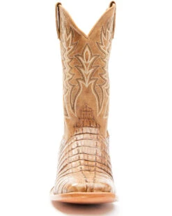 Cody James Men's Exotic Caiman Tail Western Boots - Broad Square Toe  -Coral Shoes Shop 2000360834 200 P4