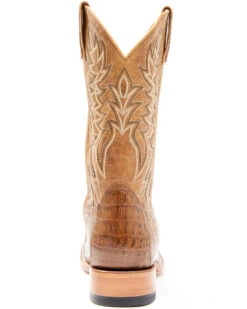 Cody James Men's Exotic Caiman Tail Western Boots - Broad Square Toe  -Coral Shoes Shop 2000360834 200 P5