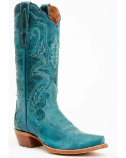 Dan Post Women's Queen Embroidered Tall Western Boots - Snip Toe