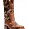 Dan Post Women's Athena Floral Embroidered Western Performance Boots - Broad Square Toe