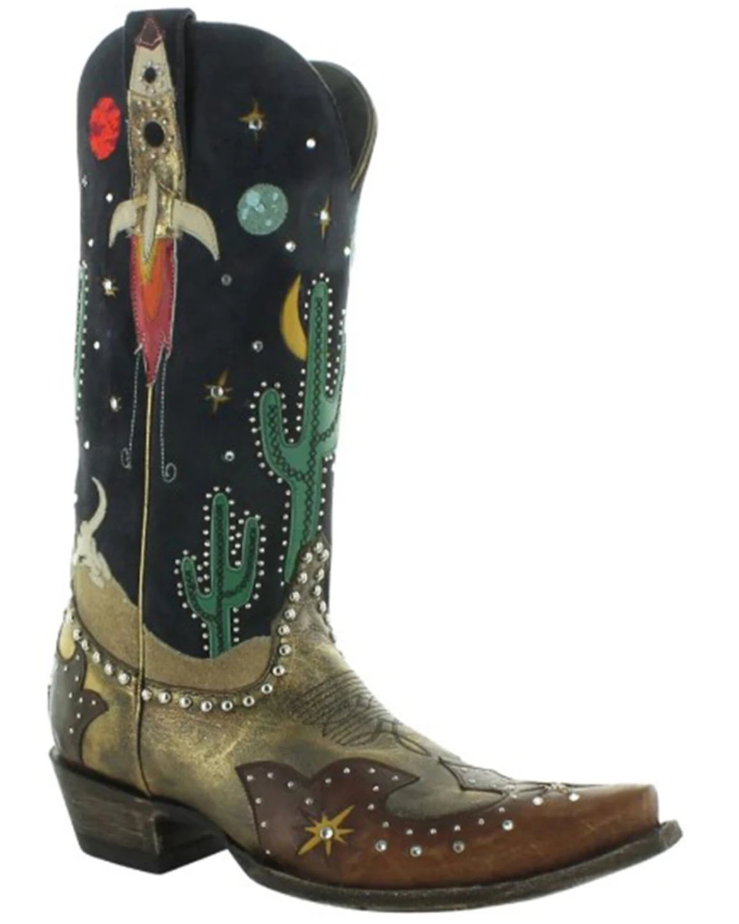Old Gringo Women's Galactic Buckaroo Western Boots - Snip Toe 1 Old Gringo Women's Galactic Buckaroo Western Boots - Snip Toe