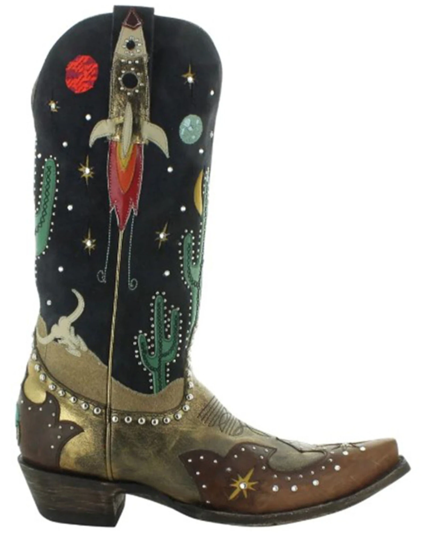 Old Gringo Women's Galactic Buckaroo Western Boots - Snip Toe 2 Old Gringo Women's Galactic Buckaroo Western Boots - Snip Toe - Image 2