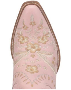 Dingo Women's Floral Western Booties - Snip Toe -Coral Shoes Shop 2000377453 650 P6