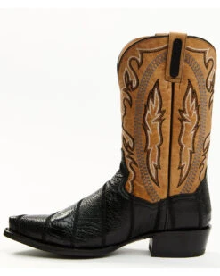 Dan Post Men's Ostrich Leg Exotic Western Boot - Snip Toe -Coral Shoes Shop 2000381785 001 P3