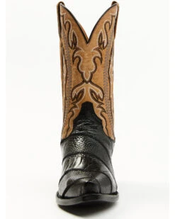 Dan Post Men's Ostrich Leg Exotic Western Boot - Snip Toe -Coral Shoes Shop 2000381785 001 P4