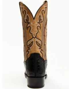 Dan Post Men's Ostrich Leg Exotic Western Boot - Snip Toe -Coral Shoes Shop 2000381785 001 P5
