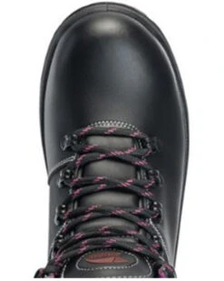 Avenger Women's Builder Mid 6" Lace-Up Waterproof Work Boots - Steel Toe -Coral Shoes Shop 2000383108 001 P6