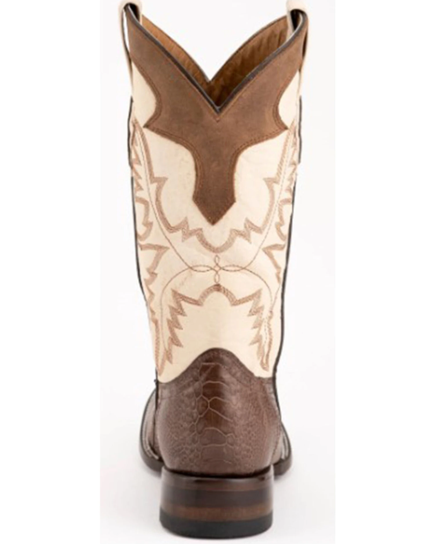 Ferrini Men's Nash Exotic Ostrich Leg Western Boots - Square Toe 5 Ferrini Men's Nash Exotic Ostrich Leg Western Boots - Square Toe - Image 5